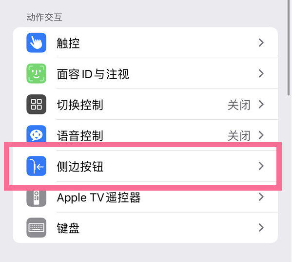 佳木斯苹果14维修店分享iPhone14 Plus侧键双击下载功能关闭方法 