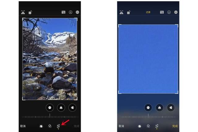 佳木斯苹果手机维修分享iPhone手机如何使用裁剪功能隐藏照片 