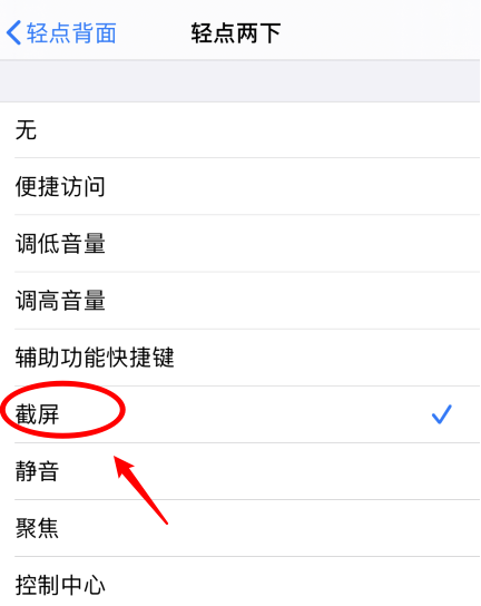 佳木斯苹果手机维修分享iPhone12如何启用双击截屏 